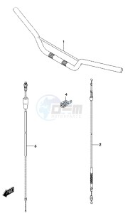 RM85L drawing HANDLEBAR