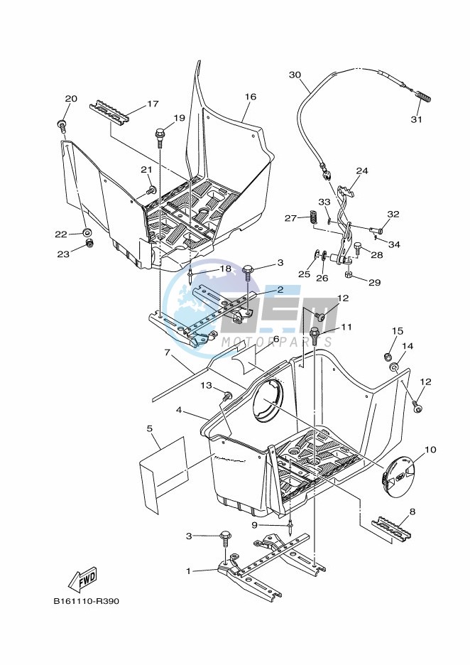 STAND & FOOTREST