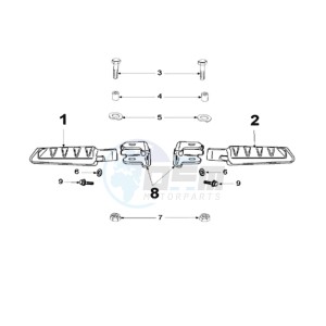 LUDIX 10 SP BLASTER drawing FOOT SUPPORT