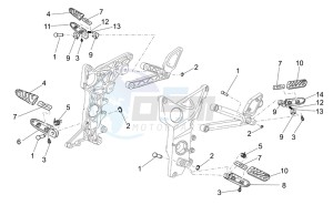 Griso V IE 850 drawing Foot rests I