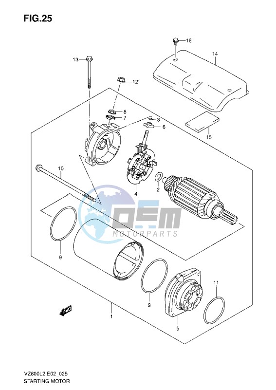 STARTING MOTOR