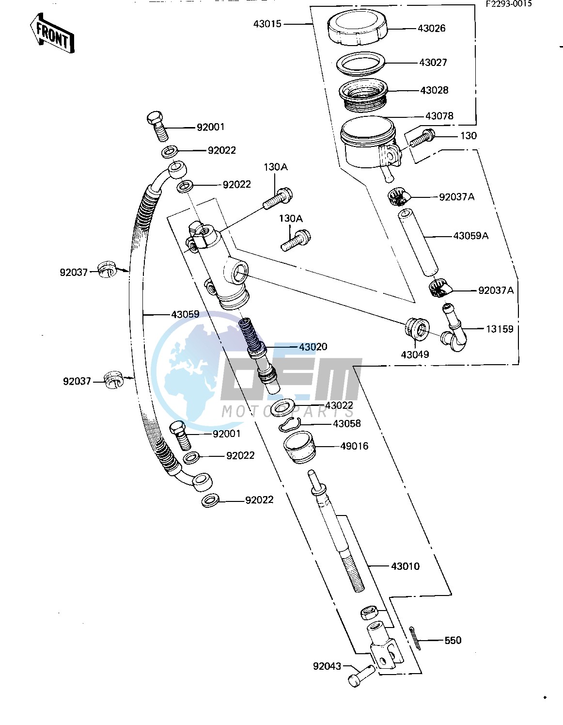 REAR MASTER CYLINDER