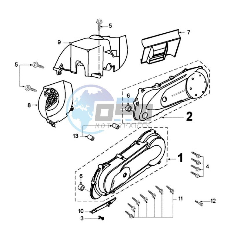 CRANKCASE COVER