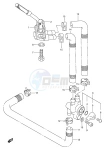 VZ800 (E2) MARAUDER drawing FUEL COCK