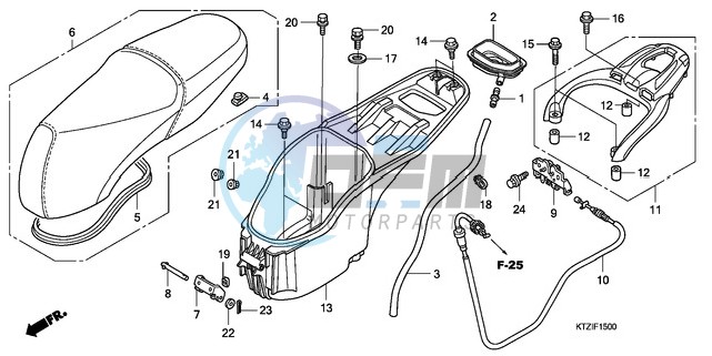 SEAT/LUGGAGE BOX