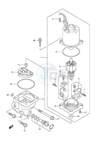 DF 70A drawing PTT Motor