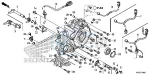 TRX420TE1F TRX420 Europe Direct - (ED) drawing REAR CRANKCASE COVER