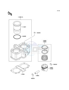 ER-5 ER500-C5P GB XX (EU ME A(FRICA) drawing Cylinder/Piston(s)