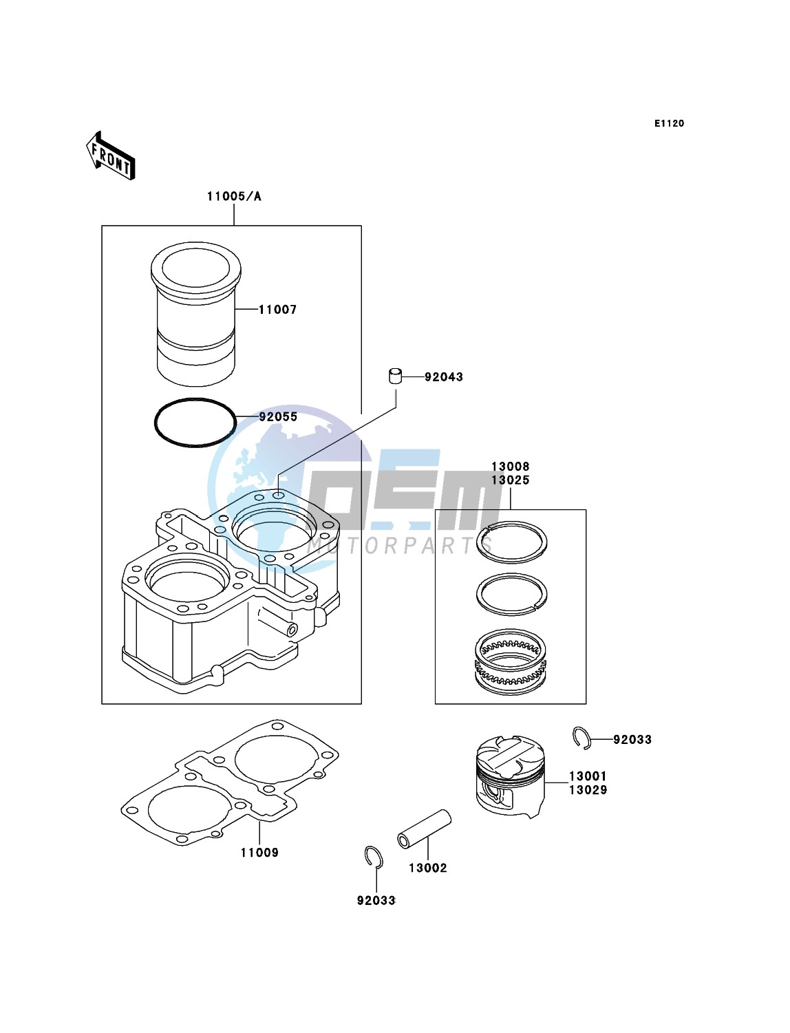 Cylinder/Piston(s)