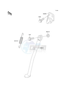 KDX 220 A [KDX220R] (A10-A12) [KDX220R] drawing STAND-- S- -