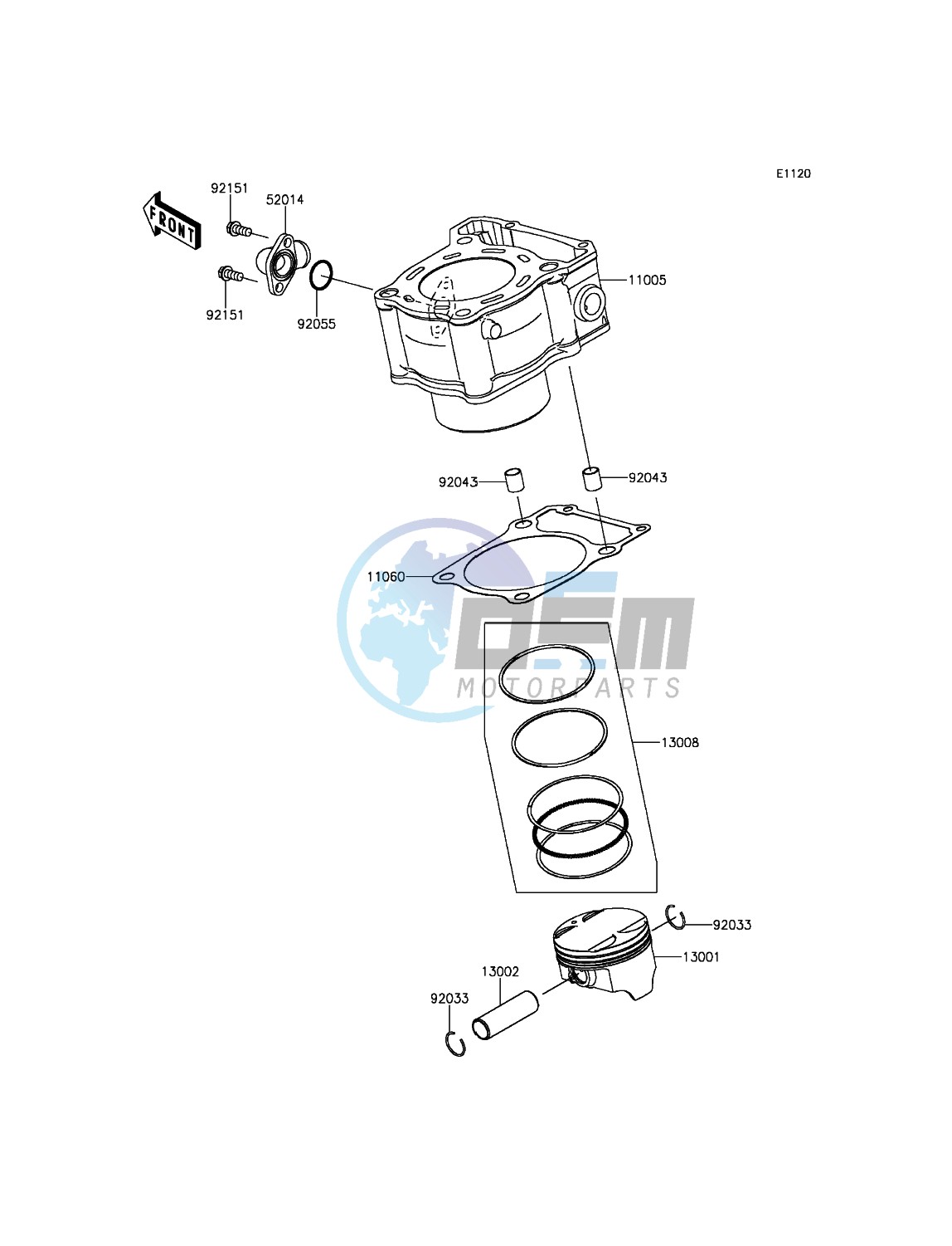 Cylinder/Piston(s)