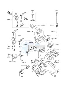 W800 EJ800ADF GB XX (EU ME A(FRICA) drawing Ignition Switch