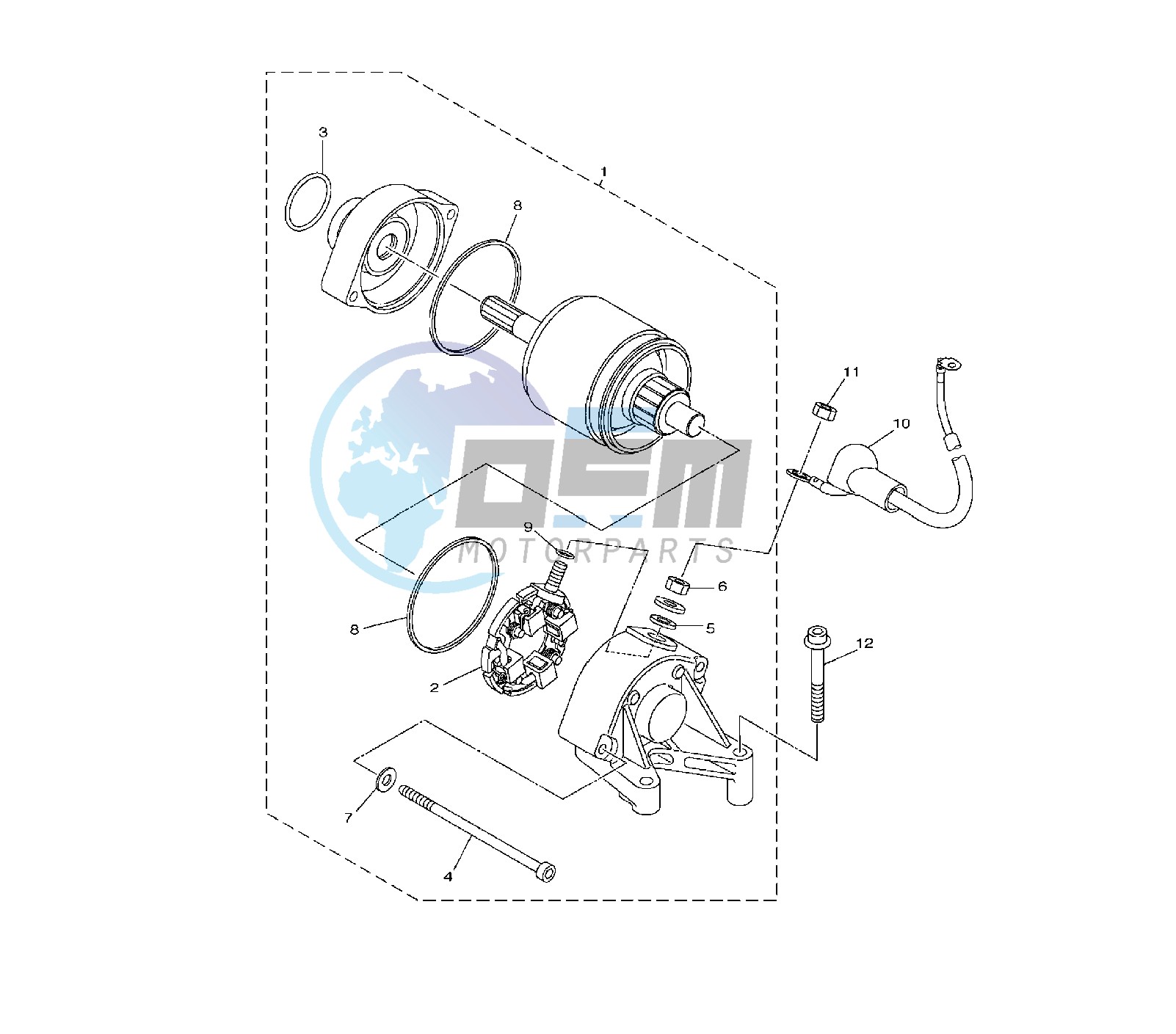 STARTING MOTOR