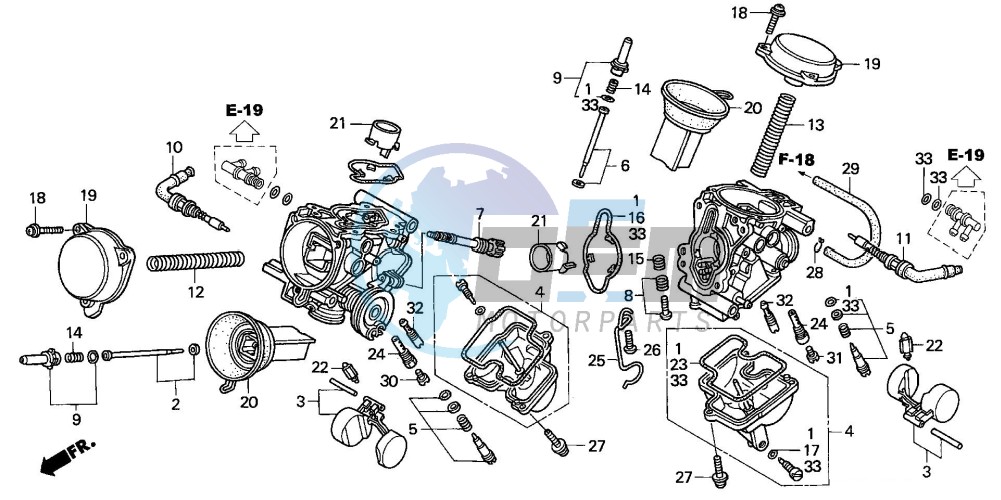 CARBURETOR (COMPONENT PARTS)