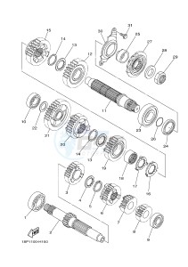 YFZ450R YFZ45YSXJ (BW29) drawing TRANSMISSION