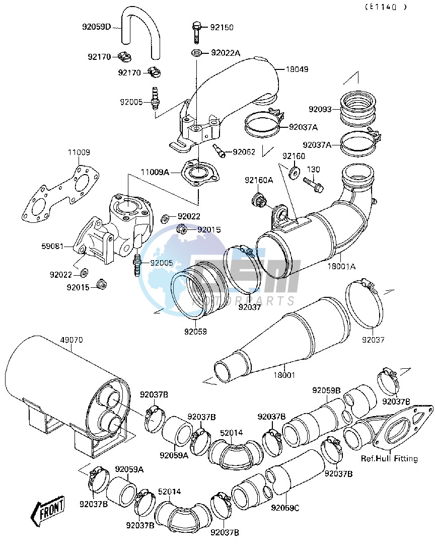 MUFFLER-- S- -