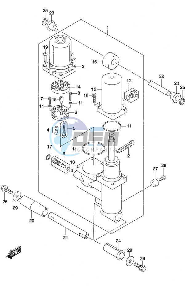 Trim Cylinder