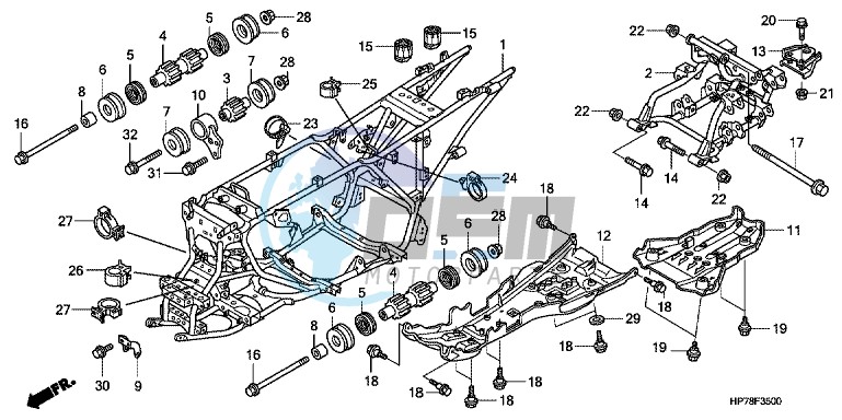 FRAME BODY