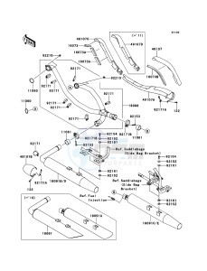 VN1700_VOYAGER_ABS VN1700BBF GB XX (EU ME A(FRICA) drawing Muffler(s)