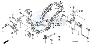 PES1509 Europe Direct - (ED) drawing FRAME BODY