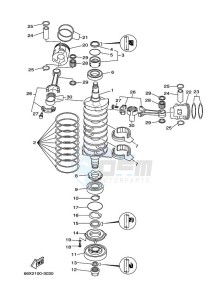 L250AETOX drawing CRANKSHAFT--PISTON