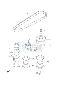 DF 60 drawing Timing Belt