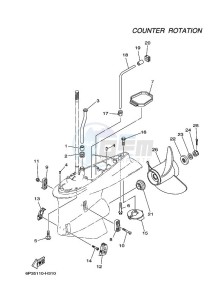 FL250AETU drawing PROPELLER-HOUSING-AND-TRANSMISSION-4