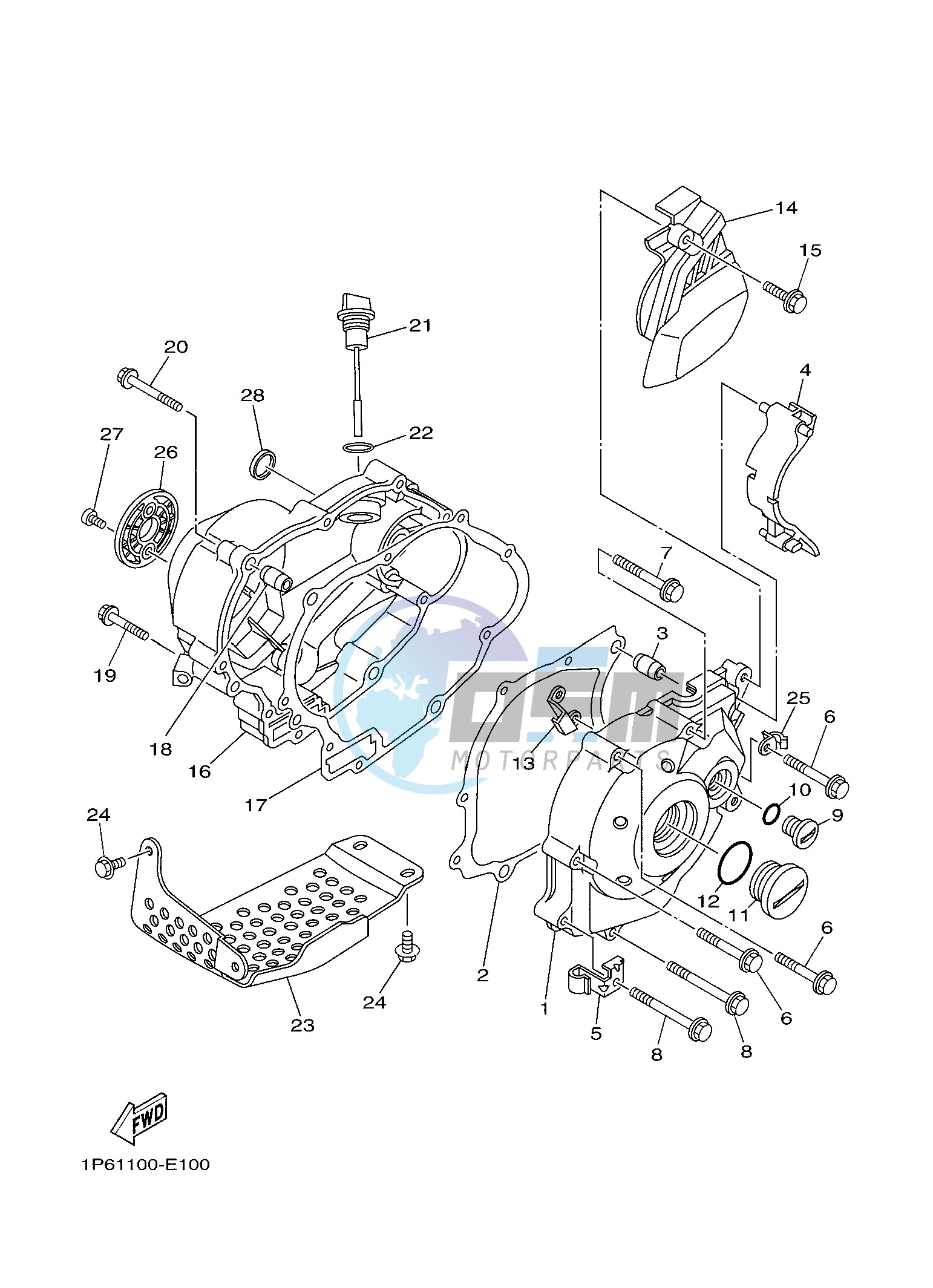 CRANKCASE COVER 1