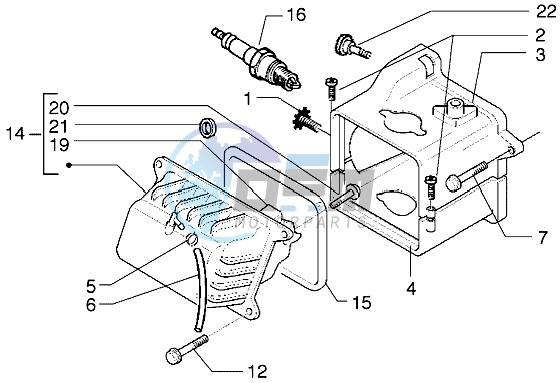 Cylinder head cover