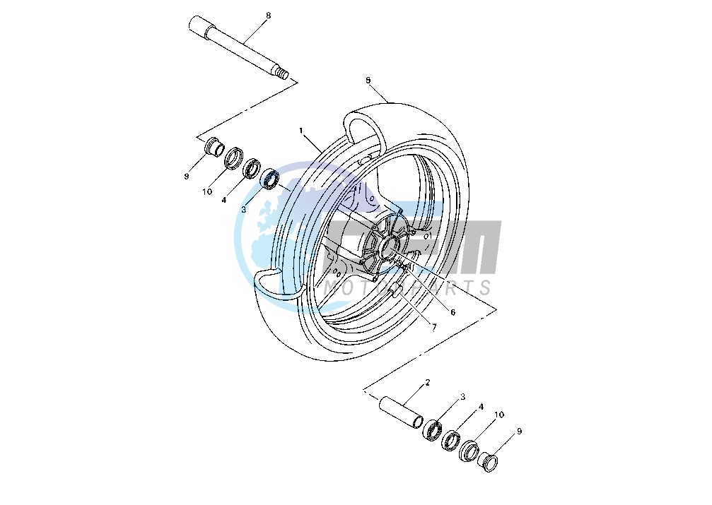 FRONT WHEEL