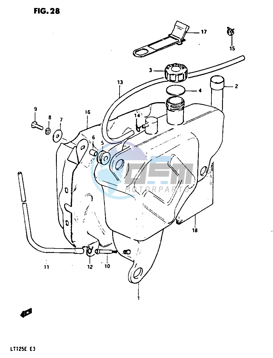 FUEL TANK (MODEL D)