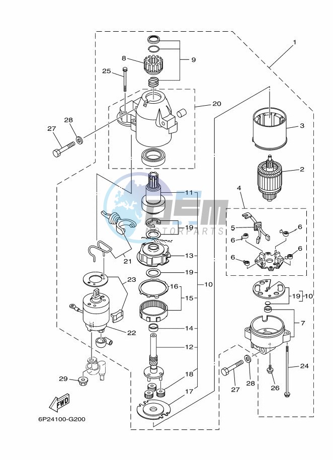 STARTER-MOTOR