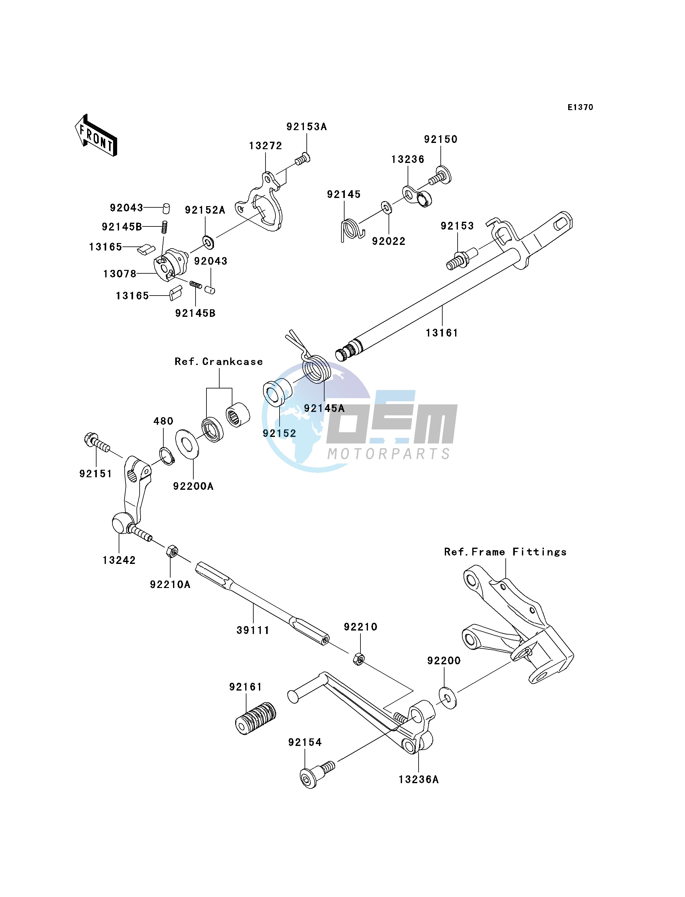 GEAR CHANGE MECHANISM