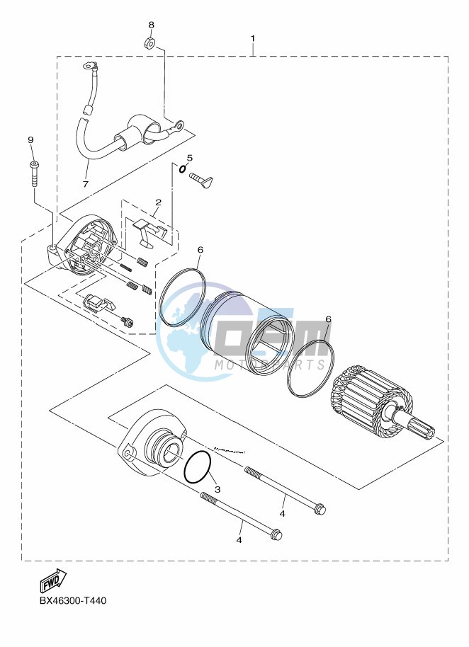 STARTING MOTOR