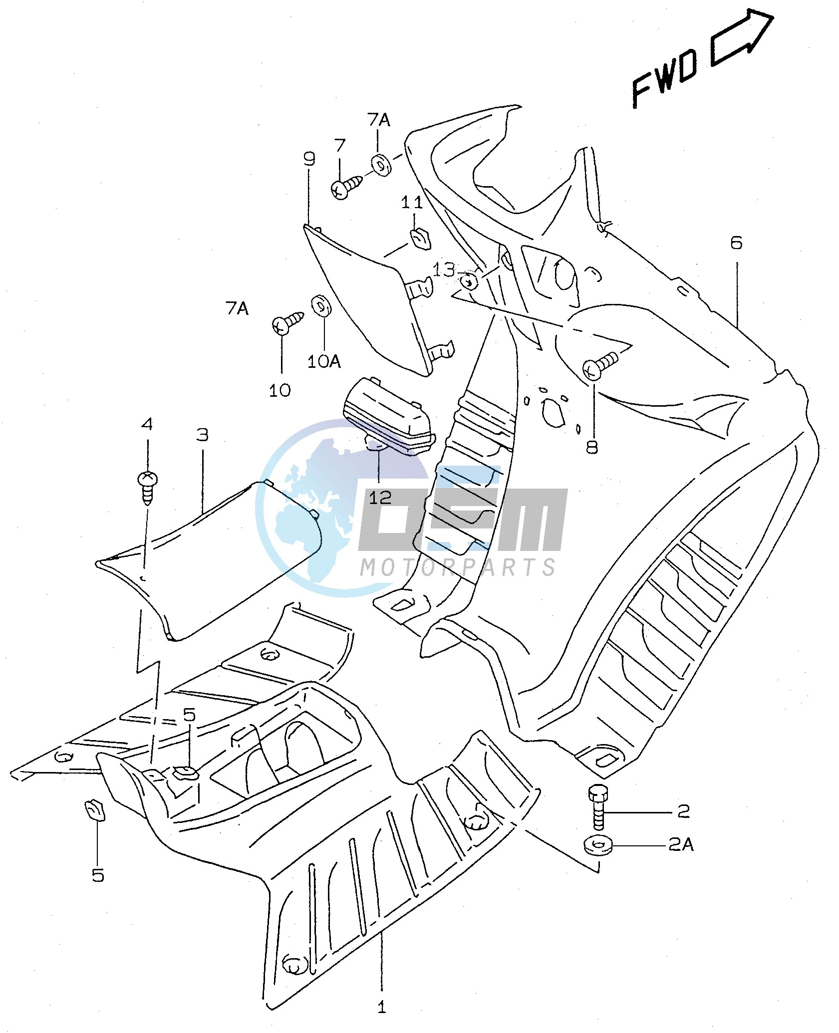 REAR LEG SHIELD