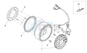 SXV 450-550 2009-2011 drawing Ignition unit