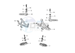 XPS SM - 50 cc drawing FOOTREST