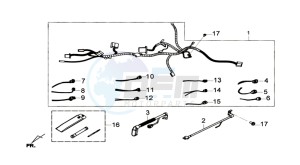 JOYMAX 300I drawing WIRING HARNASS