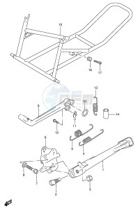 GSX-R750 (E2) drawing STAND