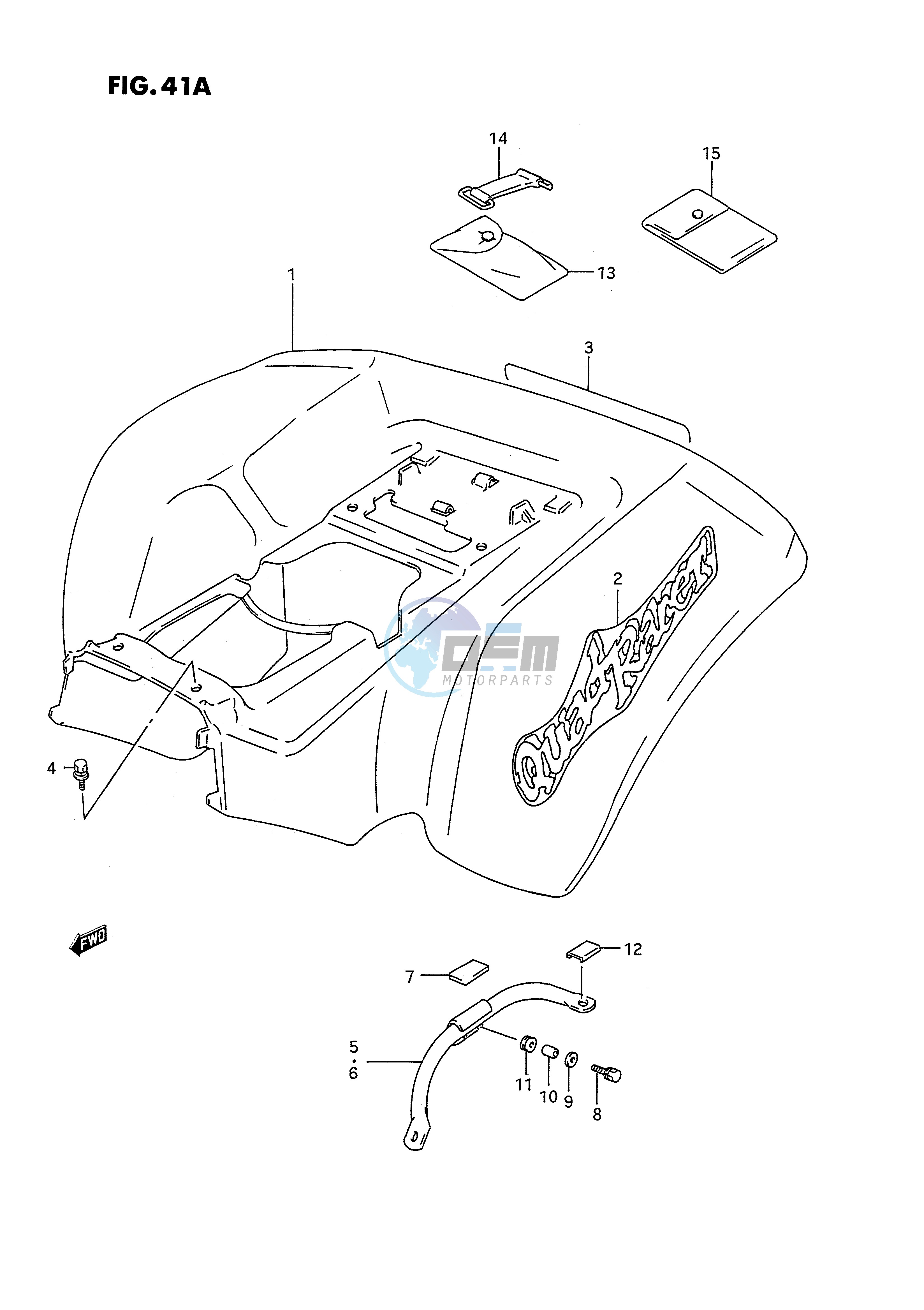 REAR FENDER (MODEL M)