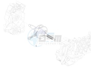 Medley 150 4T ie ABS (EMEA) drawing Crankshaft