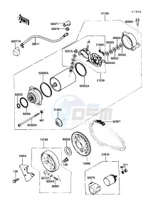 EN 450 A [454 LTD] (A6) [454 LTD] drawing STARTER MOTOR