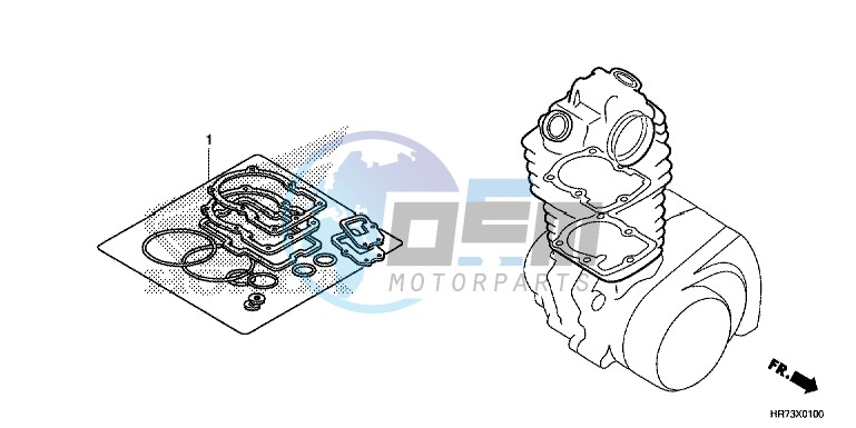 GASKET KIT A