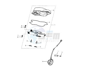 TZR 50 drawing METER