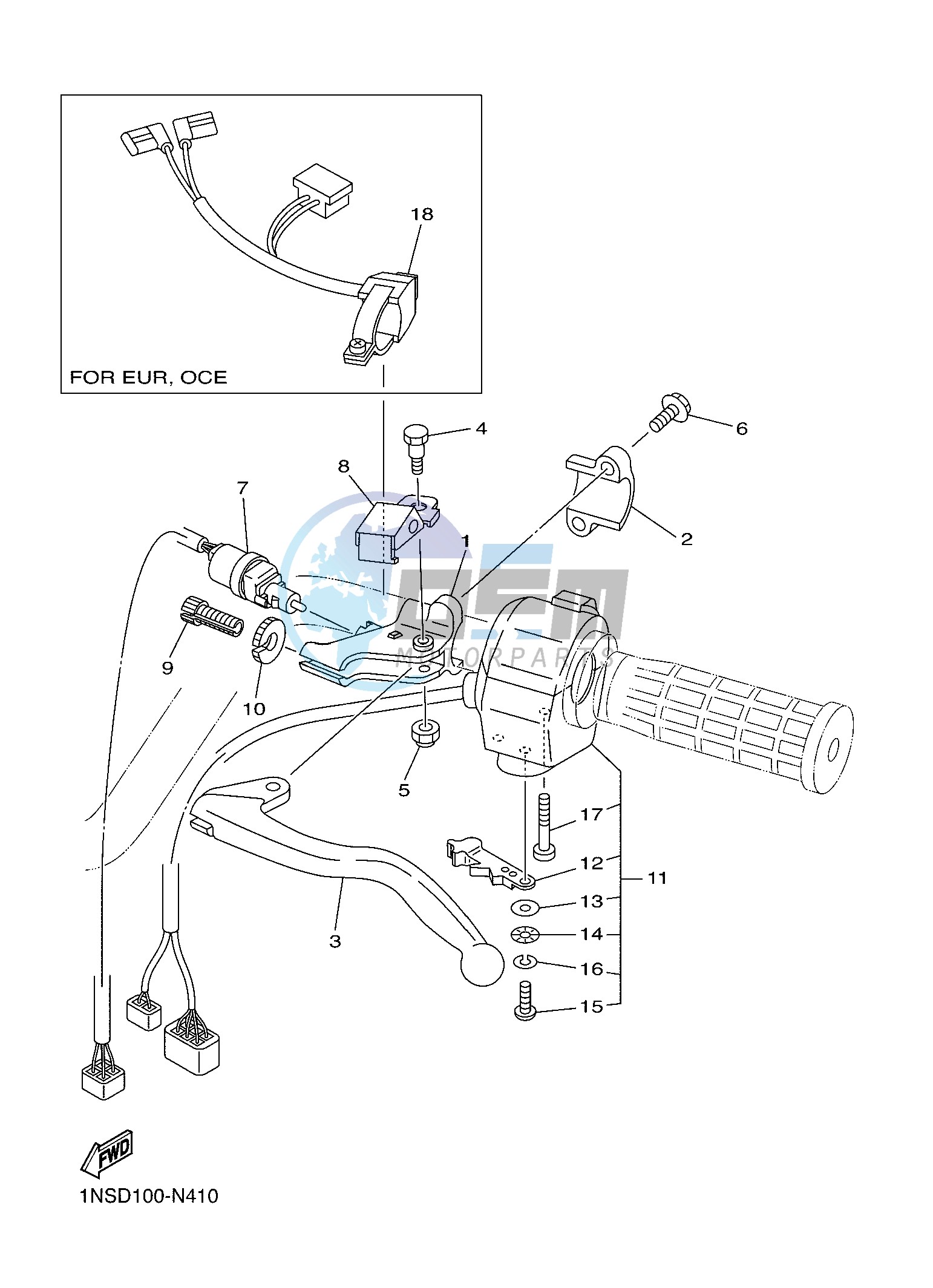 HANDLE SWITCH & LEVER