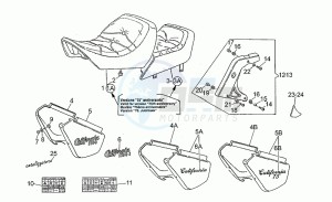 California 1100 drawing Saddle-central bod