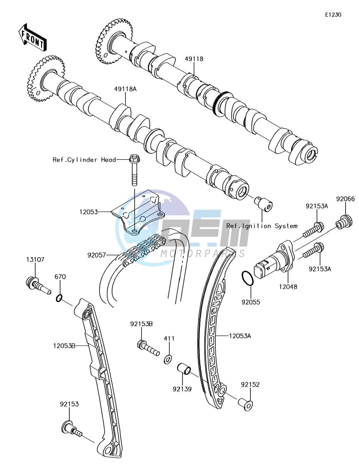 Camshaft(s)/Tensioner