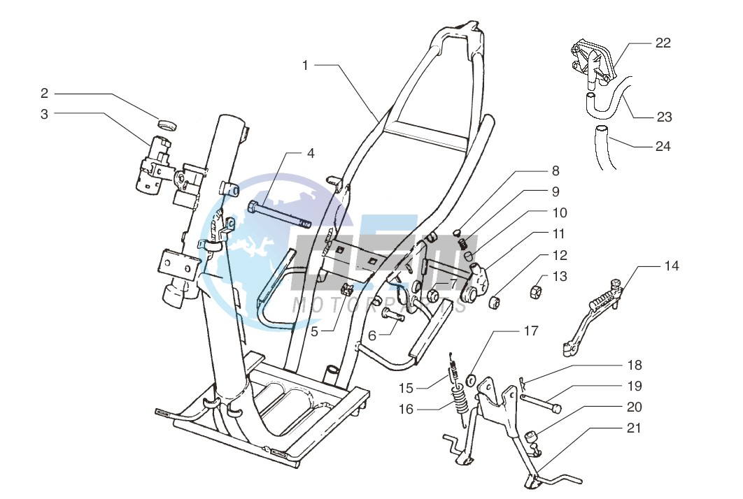 Chassis-Central stand