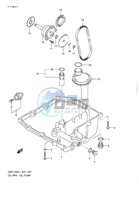 OIL PAN - OIL PUMP