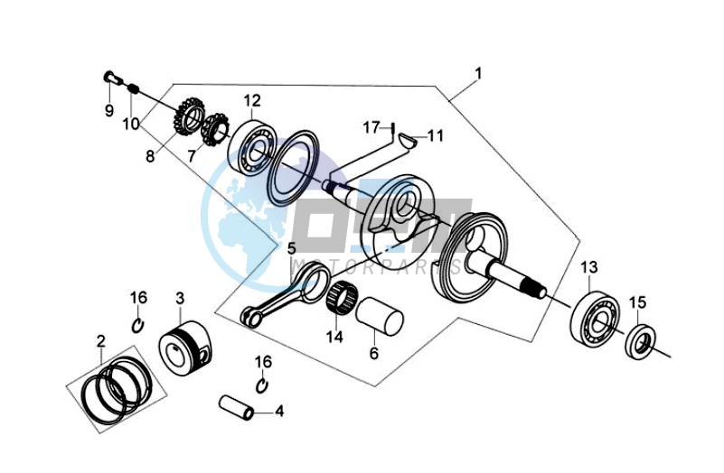 CRANKSHAFT / PISTON / PISTON RING